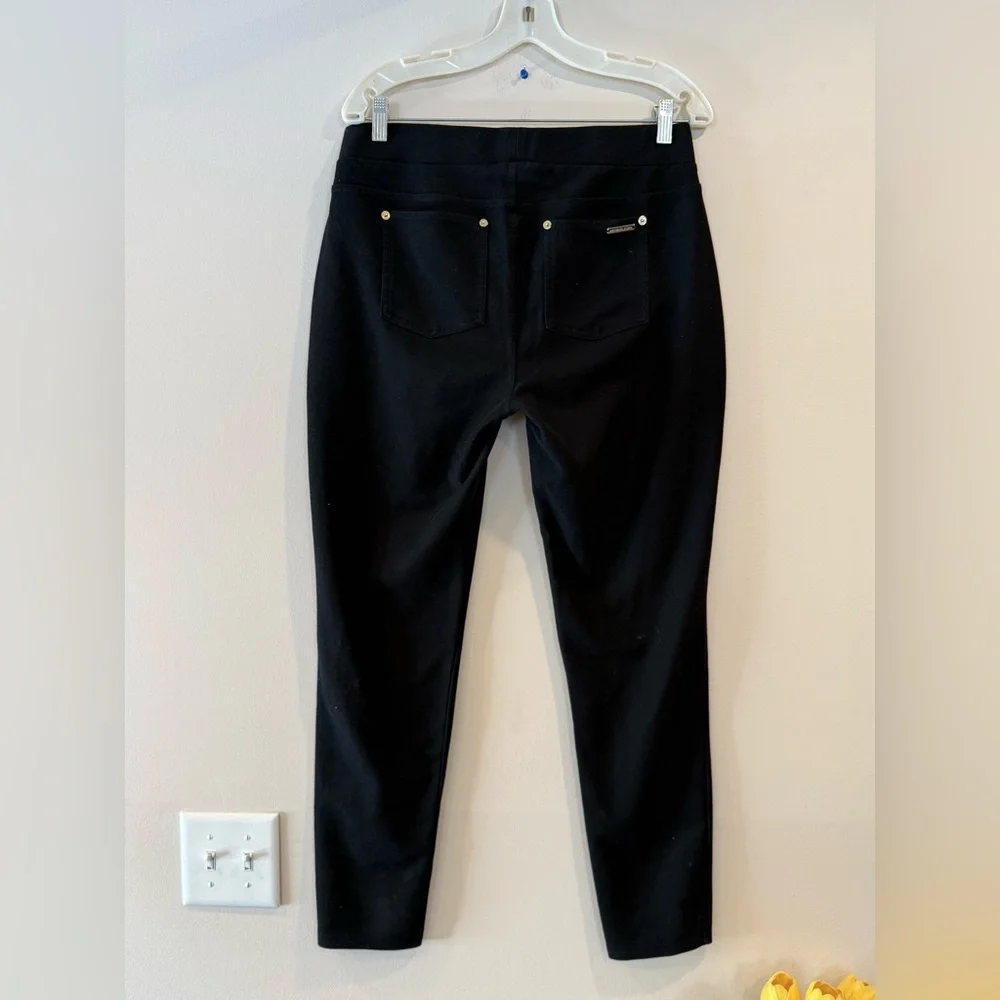 🔥Michael Kors Women’s Black Curvy Pants Size L EuC🔥5